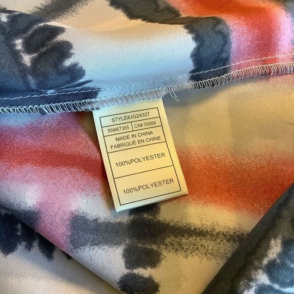 Jack by BB Dakota Coral/Gray Top 🔝 - Picture 5 of 5